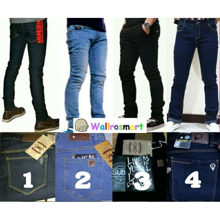 Celana Jeans PSD Peter Says Denim Celana Slimfit Slim Fit Pensil