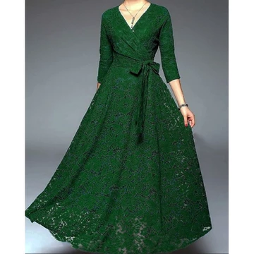 Mx Icha Brukat Import M L Xl Xxl 3Xl Mewah Dress Fashion Wanita Baju Pesta