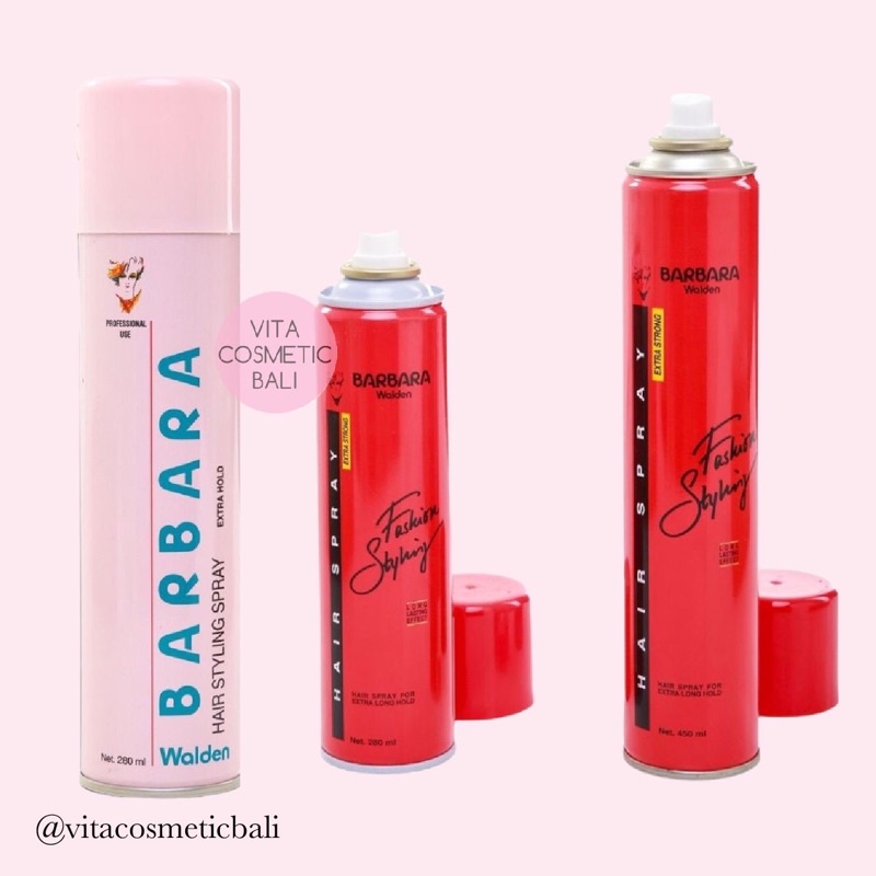 Jual BARBARA HAIR SPRAY FASHION STYLING penguat rambut | Shopee Indonesia