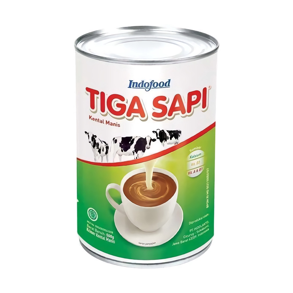 Jual Susu Kental Manis Tiga Sapi 490gr Shopee Indonesia