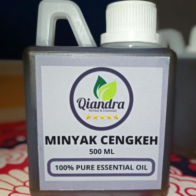 Jual ESSENTIAL OIL MINYAK CENGKEH MURNI TANPA BAHAN KIMIA APAPUN 500 ML ...