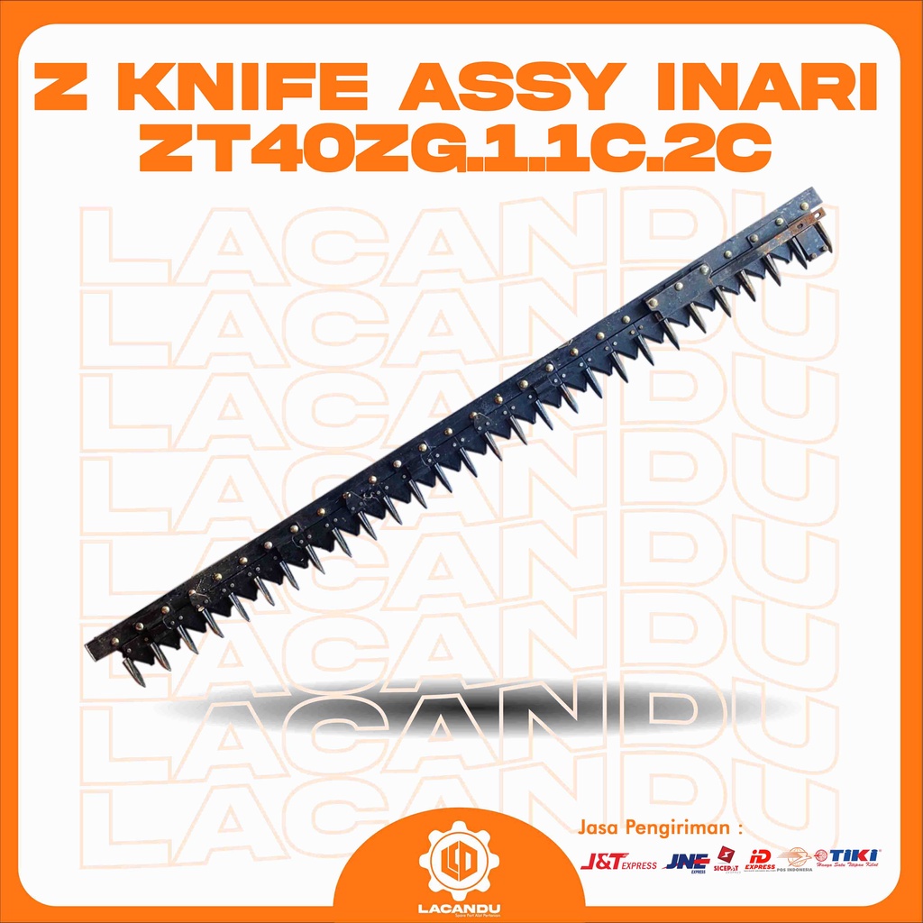 Jual Z KNIFE ASSY INARI ZT40ZG.1.1C.2C for COMBINE HARVESTER LACANDU ...