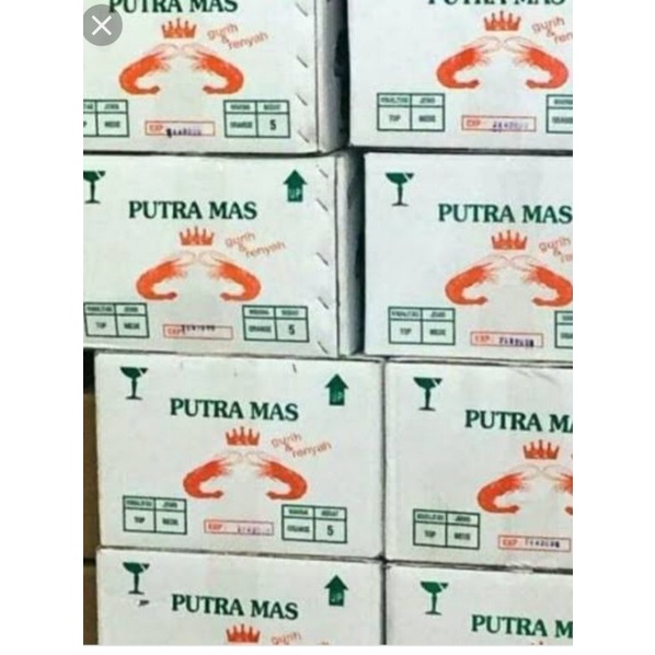 Jual Krupuk udang Putra Mas mede/kancing kemasan 5kg | Shopee Indonesia