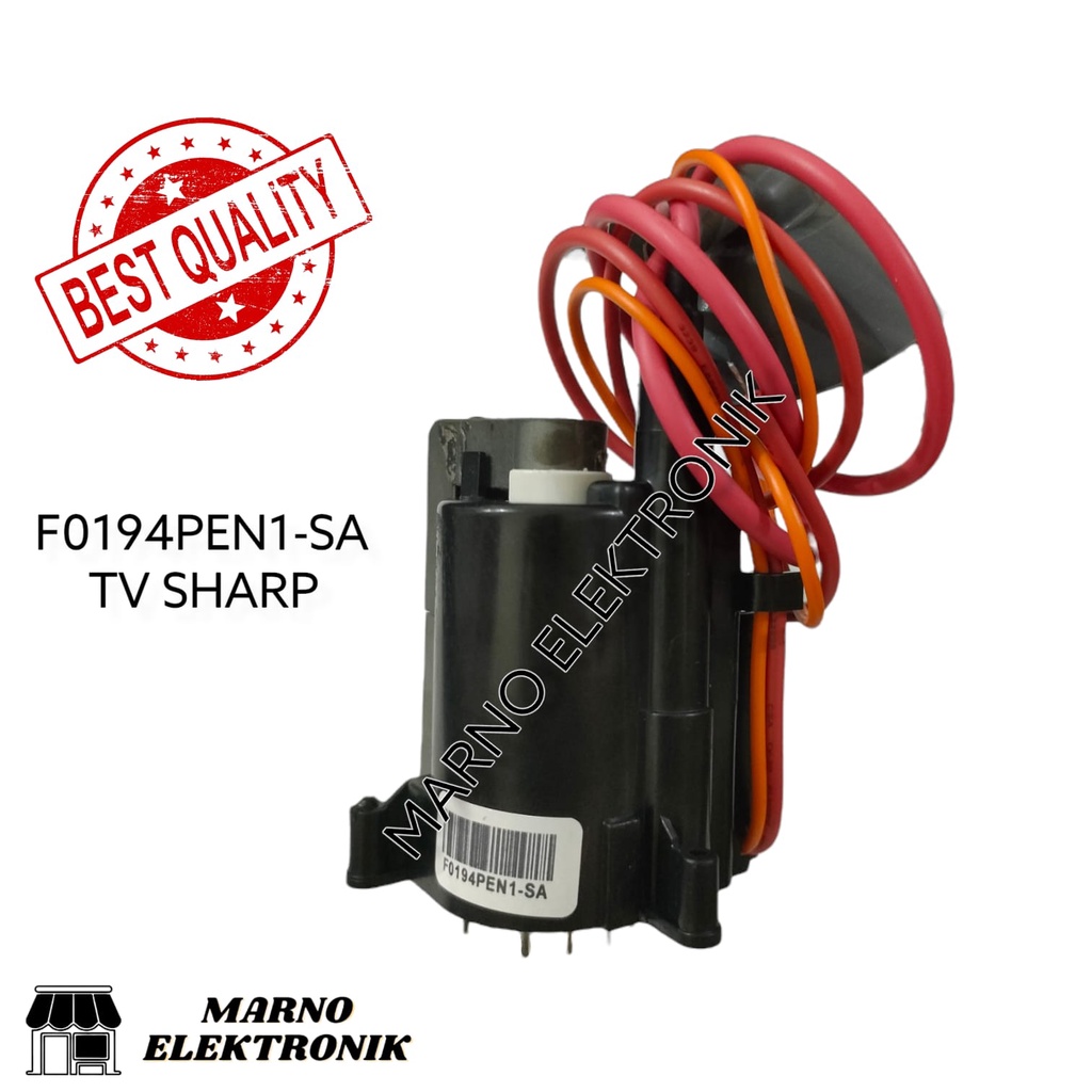Jual PLAYBACK TV SHARP F0194 F0194PEN1-SA FLYBACK FO194 FBT ORIGINAL ...