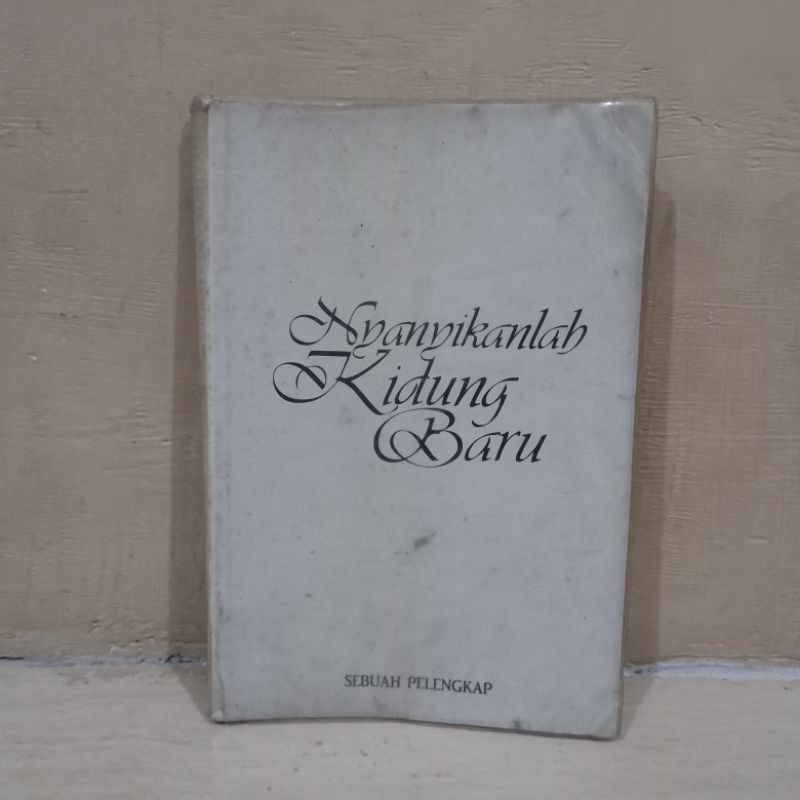 Jual BUKU ORIGINAL - NYANYIKANLAH KIDUNG BARU | Shopee Indonesia