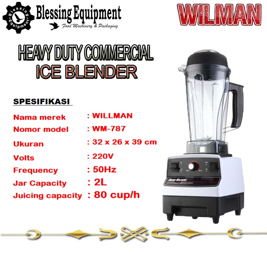 Jual Heavy Duty Commercial Ice Blender / Blender 2 Liter Shopee Indonesia