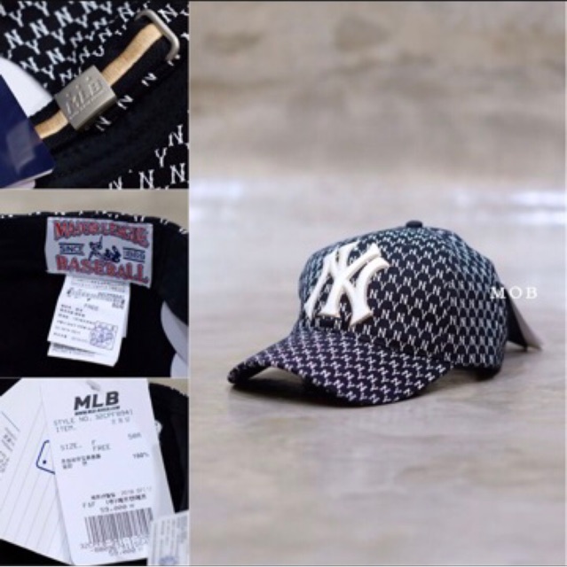 MLB Korea New York Yankees Monogram Cap (Beige) – The Factory KL