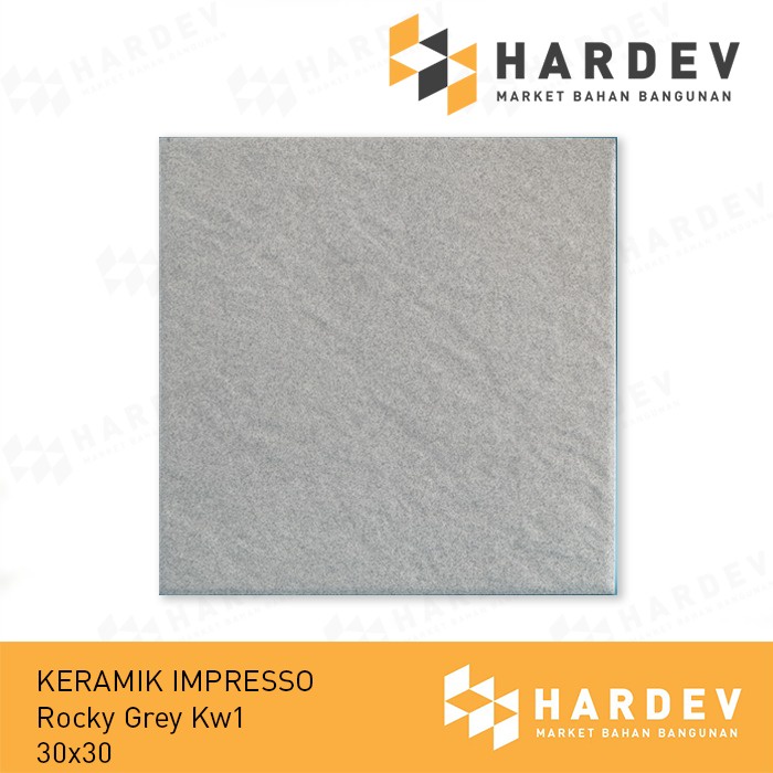 Jual Keramik impresso 30x30 Rocky Grey Kw 1 | Shopee Indonesia