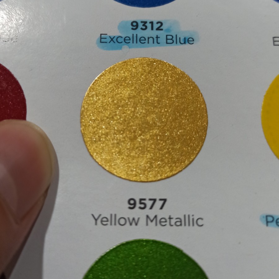 Jual DITON PREMIUM 9577 YELLOW METALLIC Kuning Metalik Cat Semprot ...