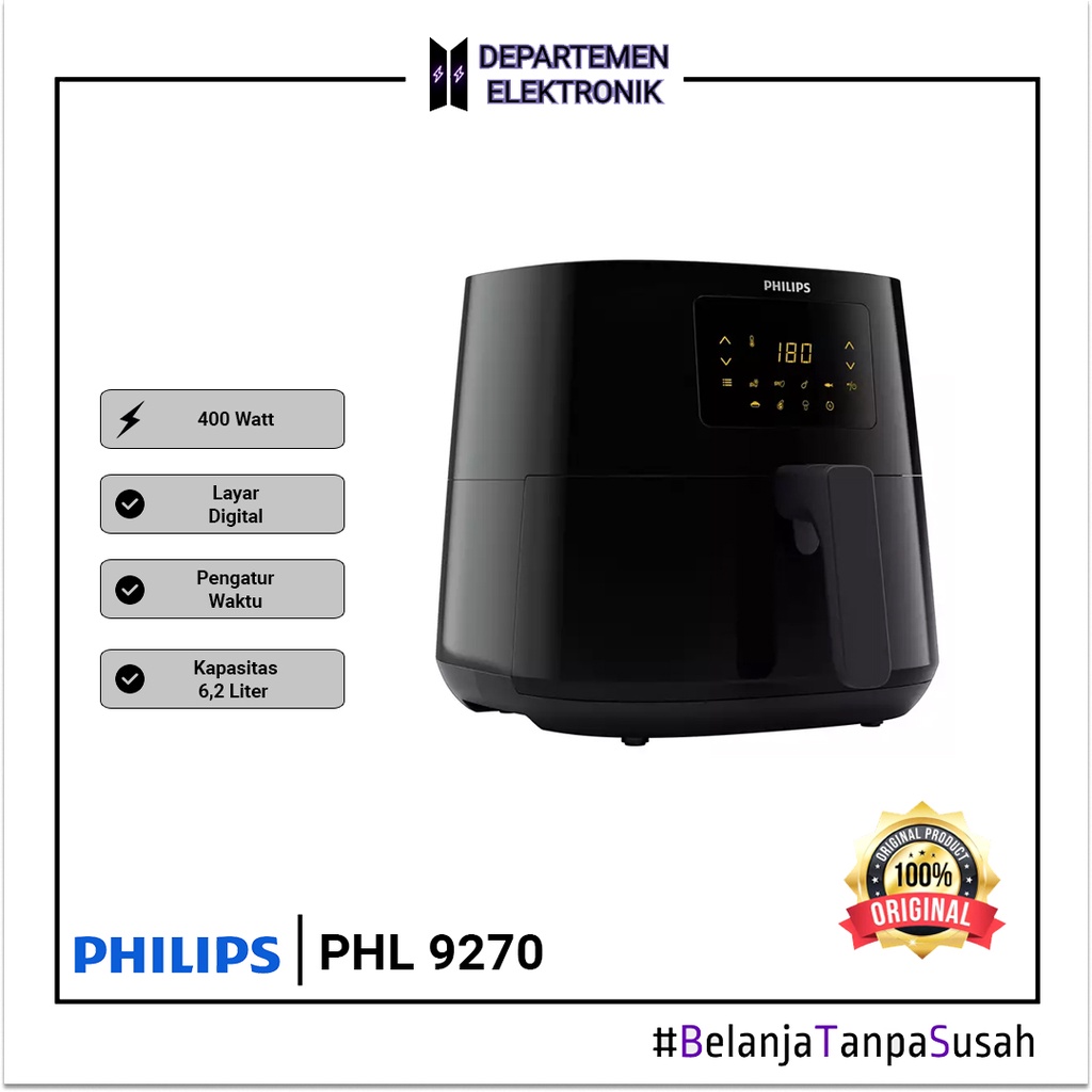 Jual PHILIPS Air Fryer SPECTRE XL HD 9270 MURAH BANGET / GARANSI RESMI