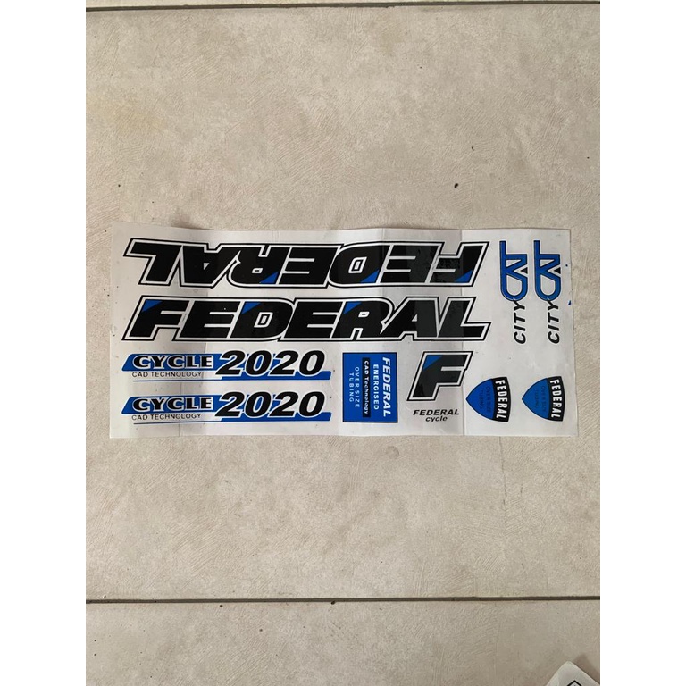 Jual TERMURAH!!! STICKER Sepeda Federal Jadul / Realpict | Shopee Indonesia