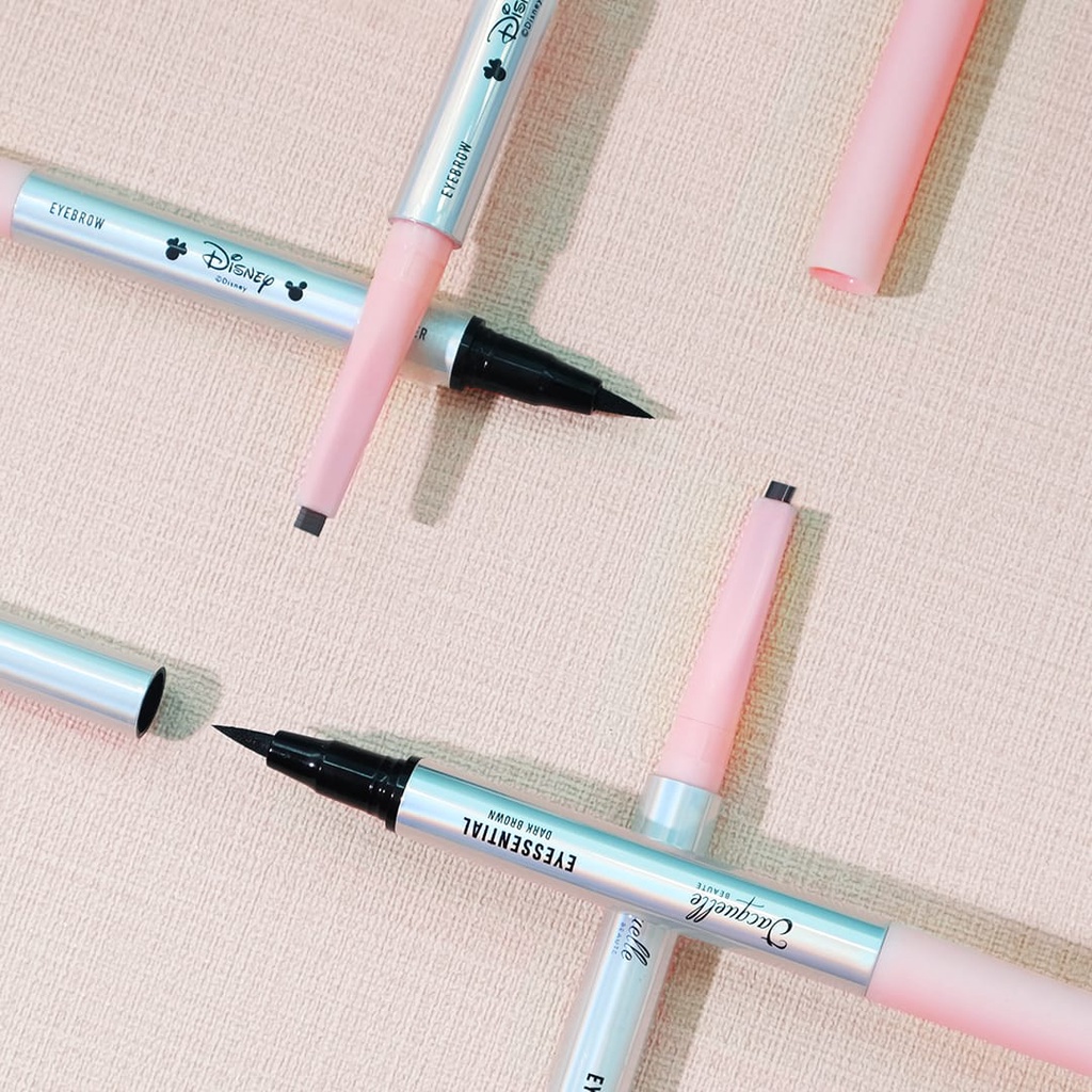 Jual Jacquelle Disney Mickey Minnie Mouse edition 2in1 Eyessential Pen (Eyeliner & Brow