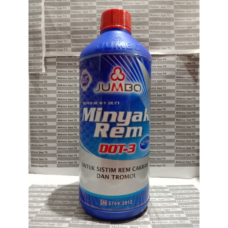 Jual Minyak Rem JUMBO DOT-3 / Brake Fluid (1000ml) | Shopee Indonesia