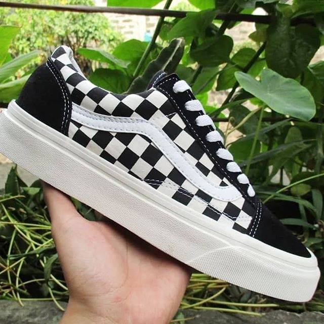 Harga vans old on sale skool checkerboard original