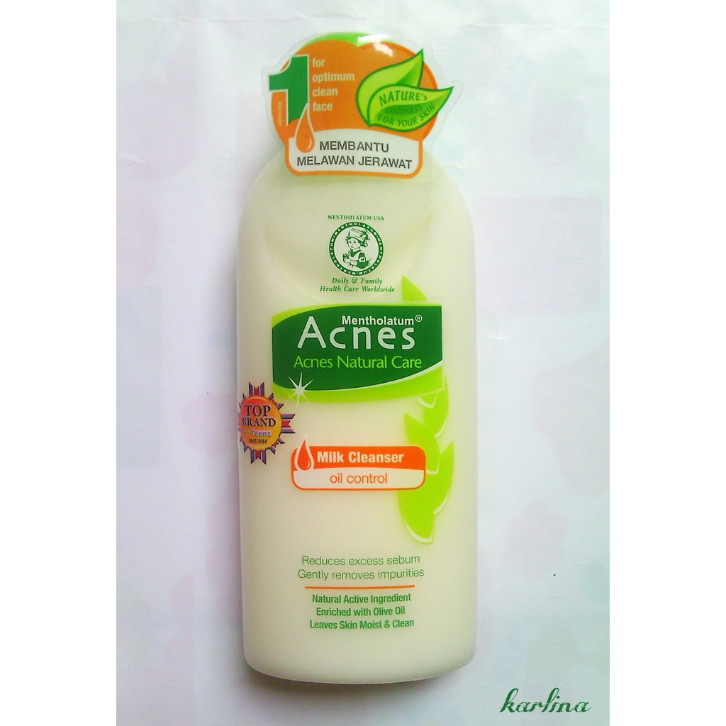 Acnes milk outlet cleanser