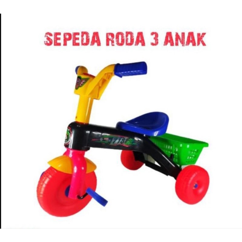 Jual Sepeda Roda 3 Plastik DS 718 Mini Bike | Shopee Indonesia