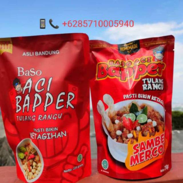 Jual {ready} Baso Aci Tulang Rangu Bapper Bakso Mercon Dan Original