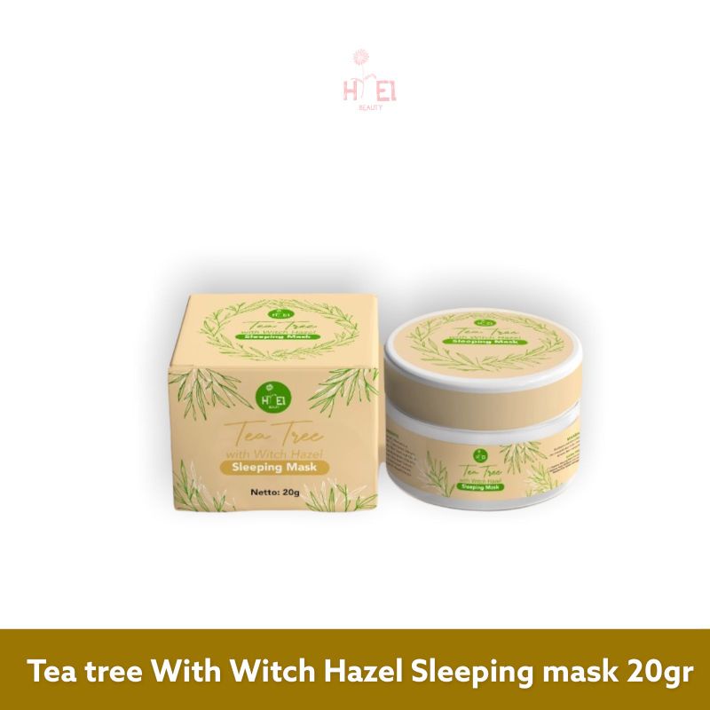 Jual Hi el Beauty Tea tree with Witch Hazel Sleeping Mask 20gr BUY 1 ...