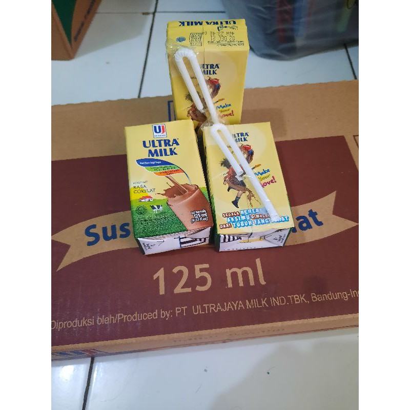 Jual Susu Uht Ultra Milk Coklat Ml Ml Satu Dus Isi Pcs Shopee