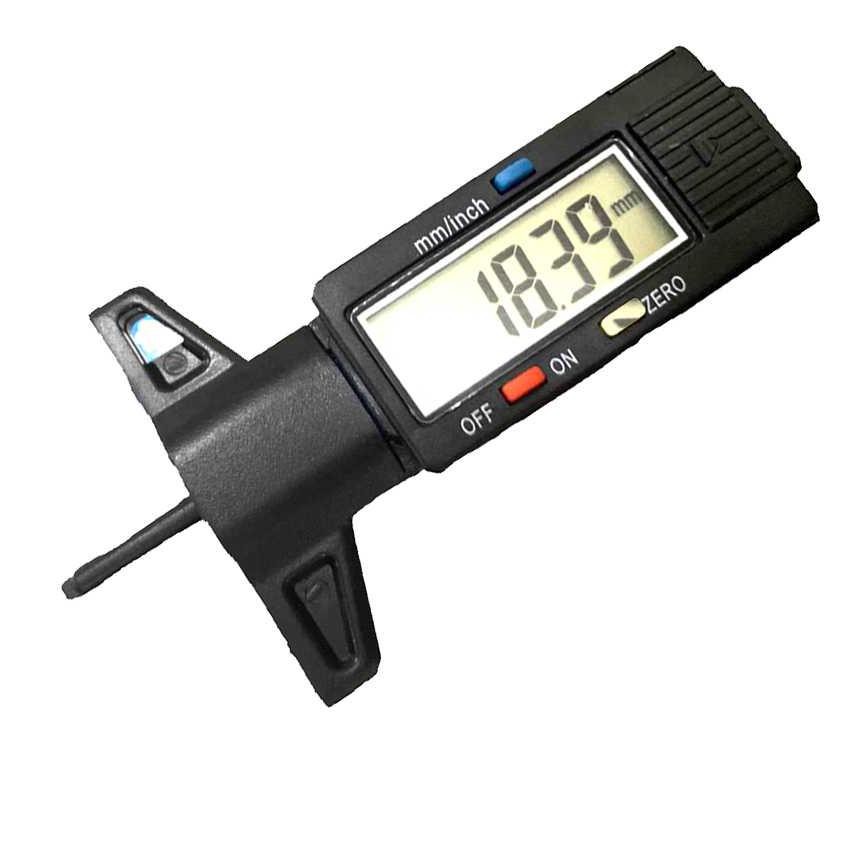 Jual Gemred Alat Ukur Kedalaman Ban Digital Tyre Tread Depth Gauge Qst ...