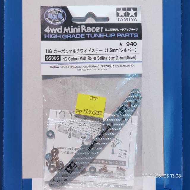 Jual 95305 HG CARBON MULTI ROLLER SETTING STAY (1.5MM/SILVER) | Shopee ...