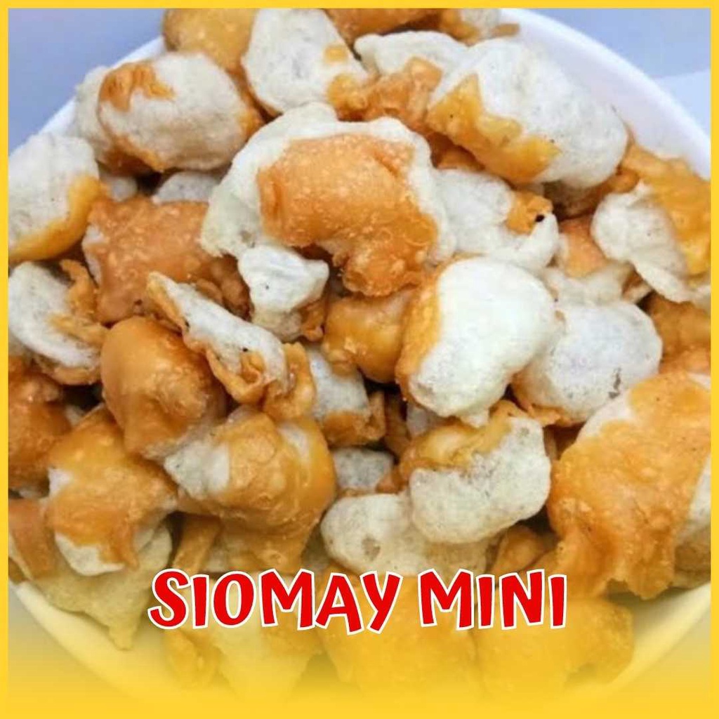 Jual Siomay Kering Mini Batagor Kering Topping Baso Aci Siomay Baso Aci Siomay Berat 50gram 8385