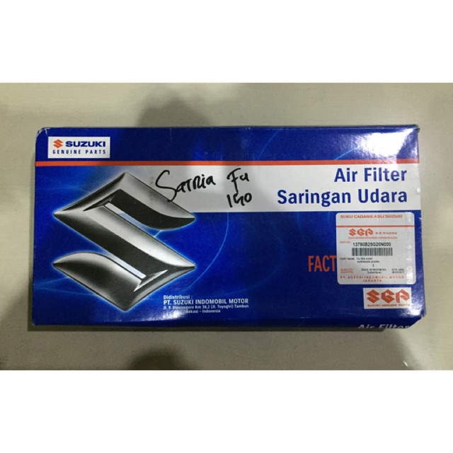 Jual Saringan Udara Filter Udara Suzuki Satria Fu Sgp Asli Suzuki Shopee Indonesia