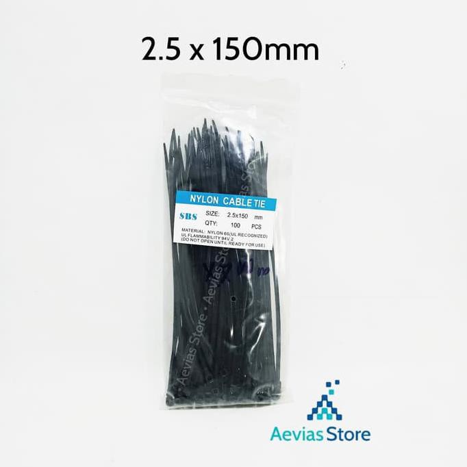 Jual Jual Kabel Ties Nylon Cable Tie Pengikat Klip X Mm