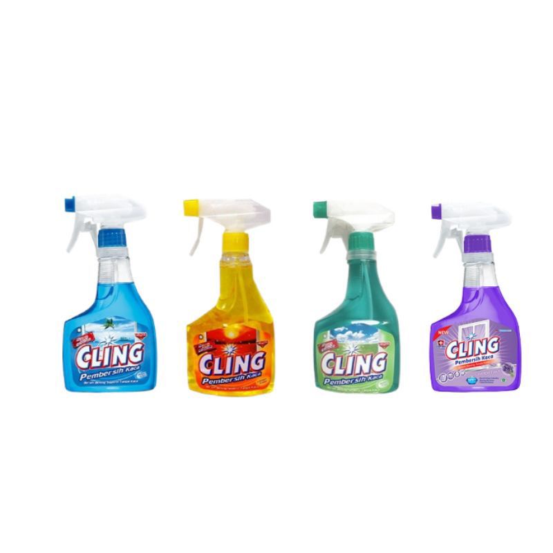 Jual cling botol pembersih kaca botol 400ml | Shopee Indonesia