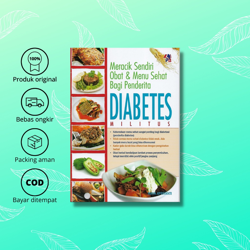 Jual Buku Meracik Sendiri Obat And Menu Sehat Bagi Penderita Diabetes