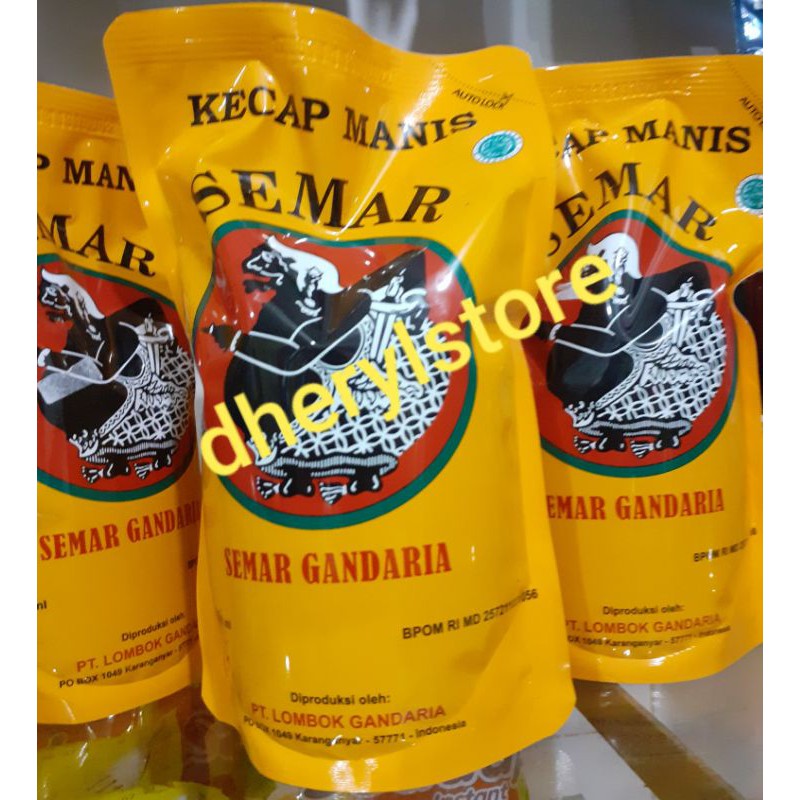 Jual Kecap Manis SEMAR GANDARIA Refill 600ML | Shopee Indonesia