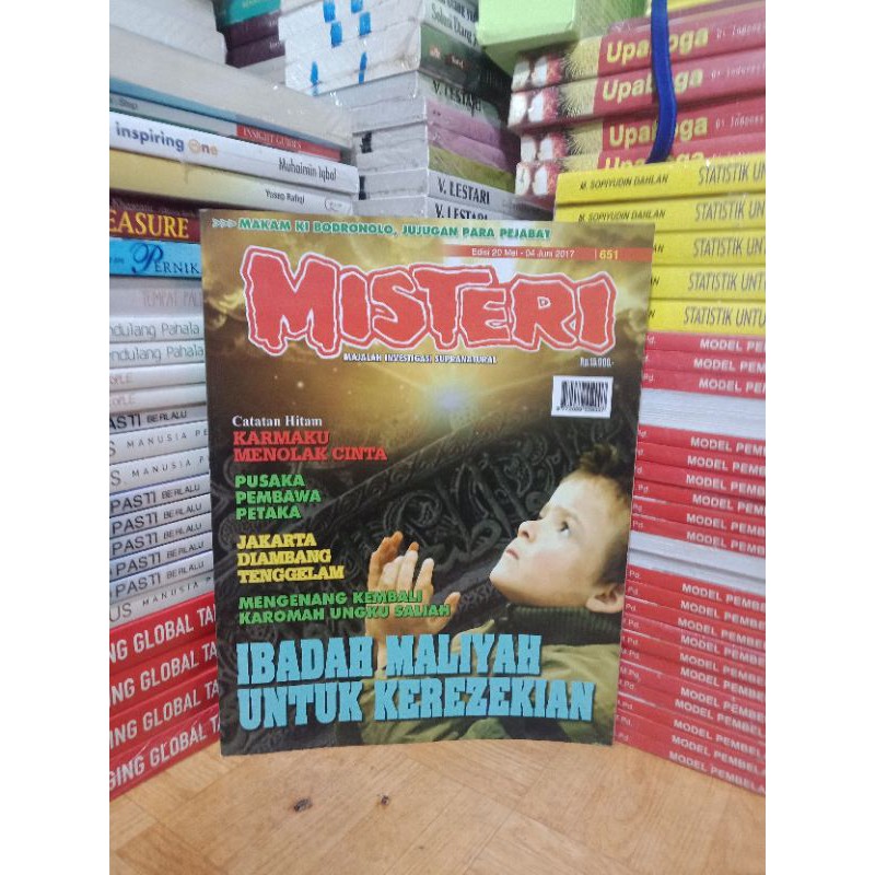 Jual Majalah Misteri Keterangan Di Deskripsi Shopee Indonesia