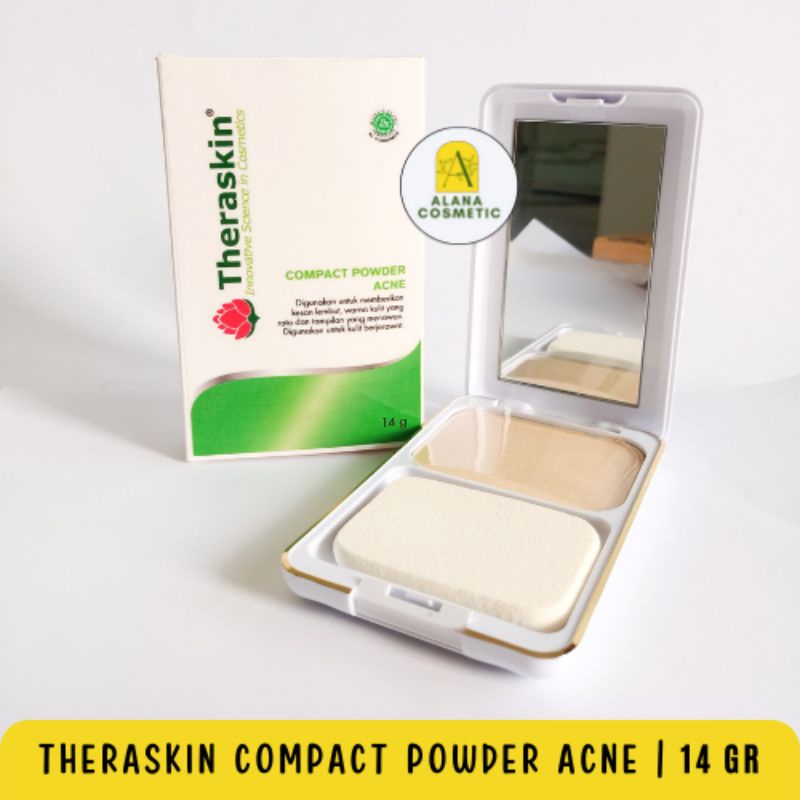 Jual Theraskin Compact Powder Acne | Shopee Indonesia