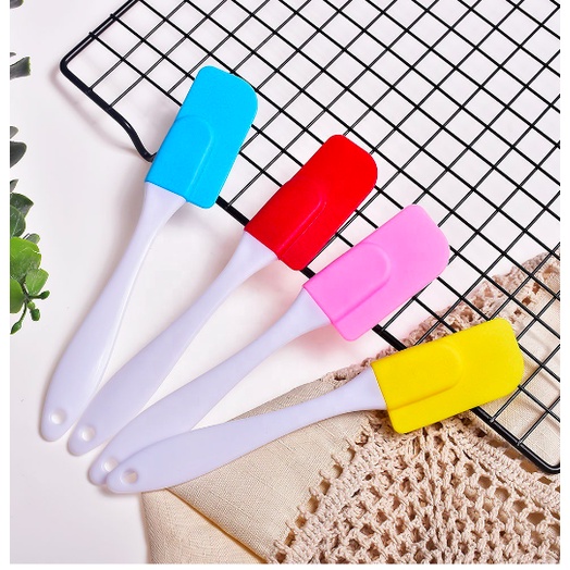 Jual Spatula Silicone Kue Alat Aduk Adonan Kue Anti Lengket Elastis