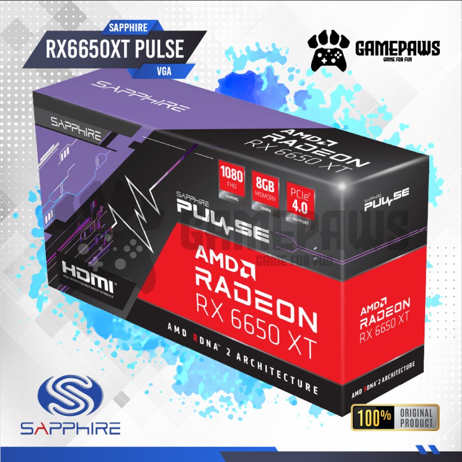 Jual Sapphire NITRO+ 8GB AMD Radeon RX 6650XT di Seller IT Shop
