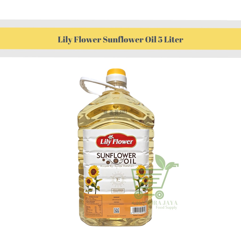 Jual Lily Flower Sunflower Oil 5 Liter. Shopee Indonesia