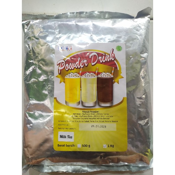 Jual Powder Drink / Serbuk Minuman Rasa Milk Tea | Shopee Indonesia