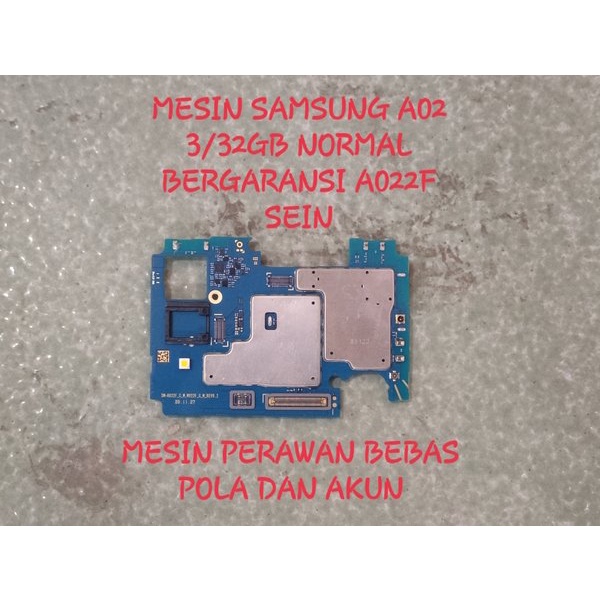 Jual MESIN SAMSUNG A02 SEIN NORMAL MESIN SAMSUNG A022F MESIN SAMSUNG ...