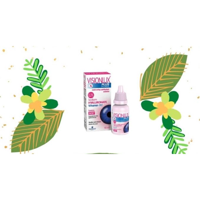 Jual Visionlux Plus Eye Drops Obat Tetes Mata dengan Vitamin B12 10ml
