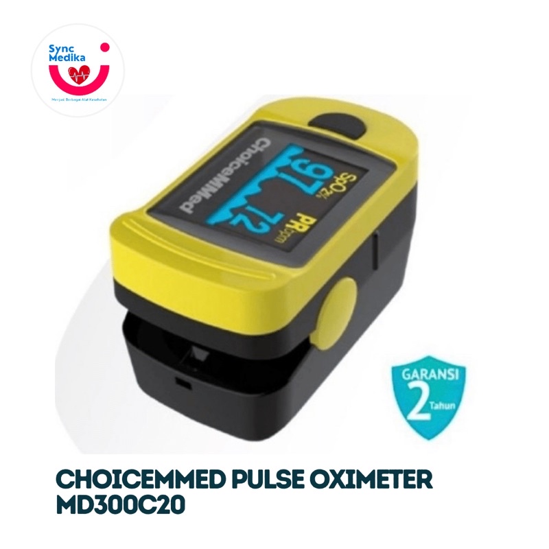 Jual Pulse Oximeter Choicemmed MD300C20 / Alat Ukur Kadar Oksigen