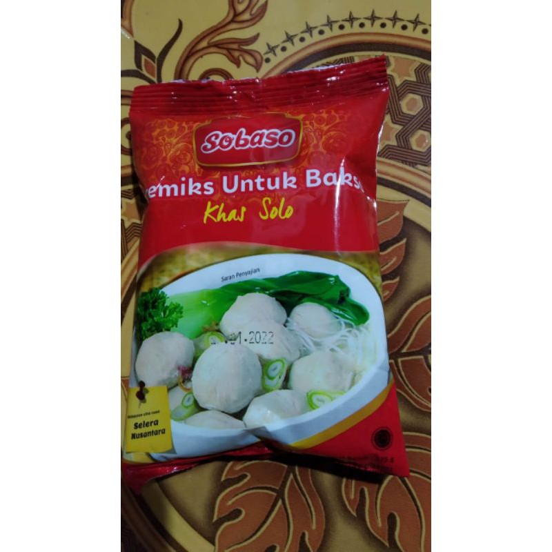 Jual Tepung Bakso Premiks Khas Solo 125 Gram Shopee Indonesia