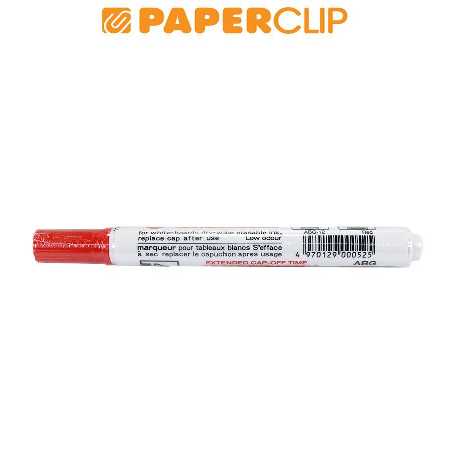 MARKER SNOWMAN WHITE BOARD ABG12 RED (3)