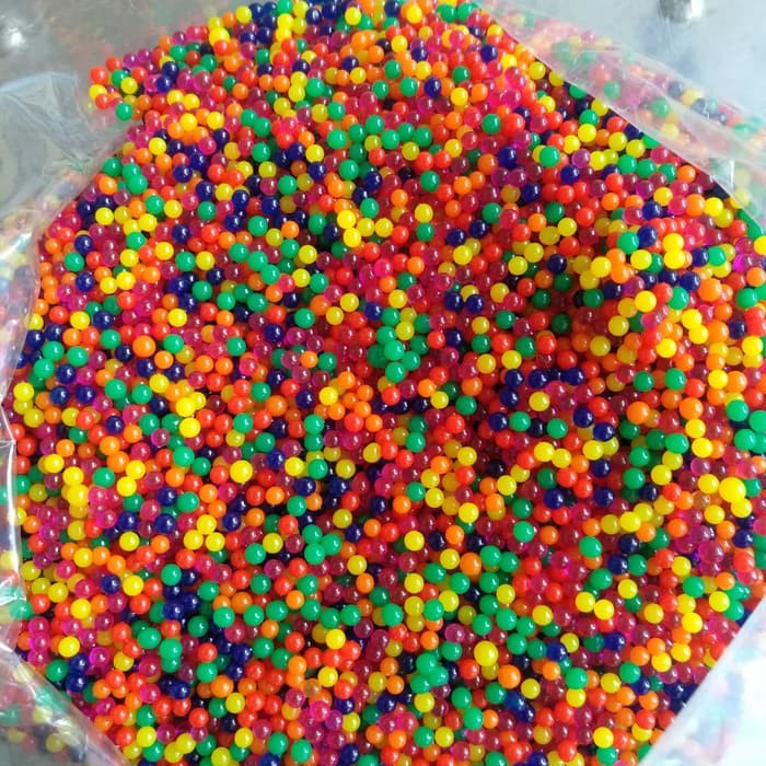 Jual GROSIR 250gr WATERBEADS HYDROGEL - WATER BEAD BOLA RENDAM JELLY ...