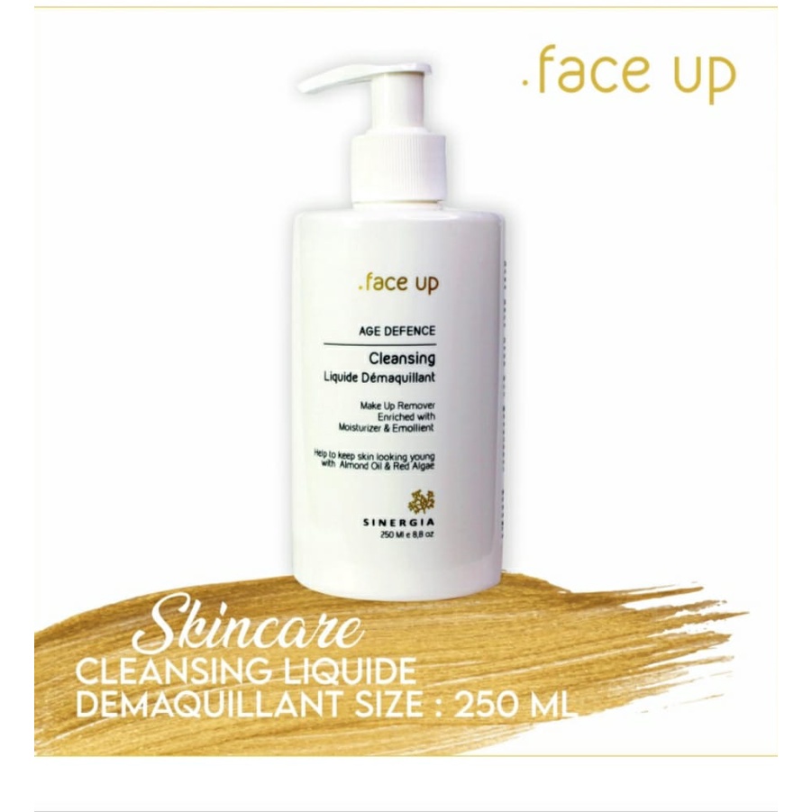 Jual Face Up Cleansing Liquide Demaquillant 250ml Shopee Indonesia