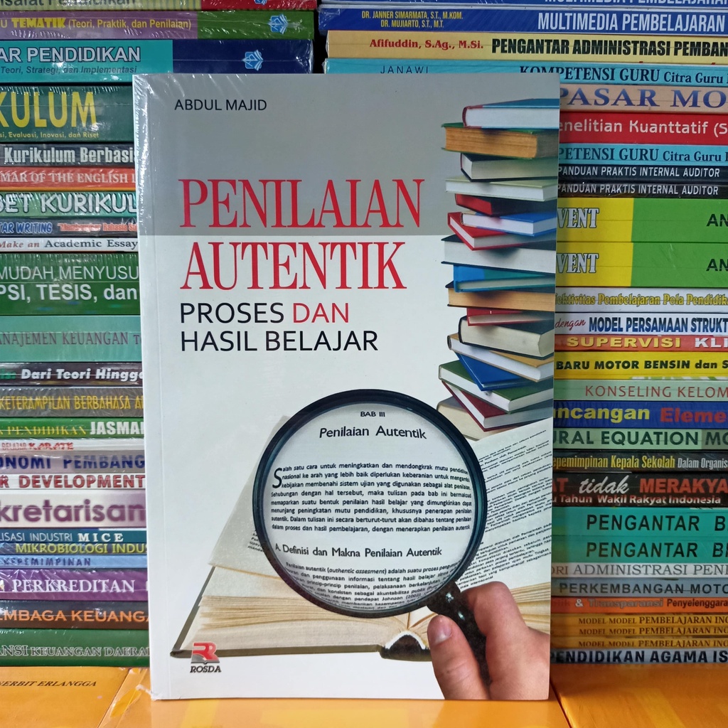 Jual Buku Penilaian Autentik Proses Dan Hasil Belajar Abdul Madjid Rosda Shopee Indonesia