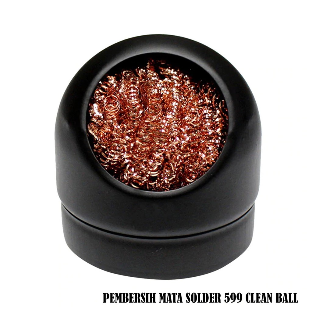 Jual Pembersih Mata Solder 599 Clean Ball Kawat Kuningan Stand Holder ...