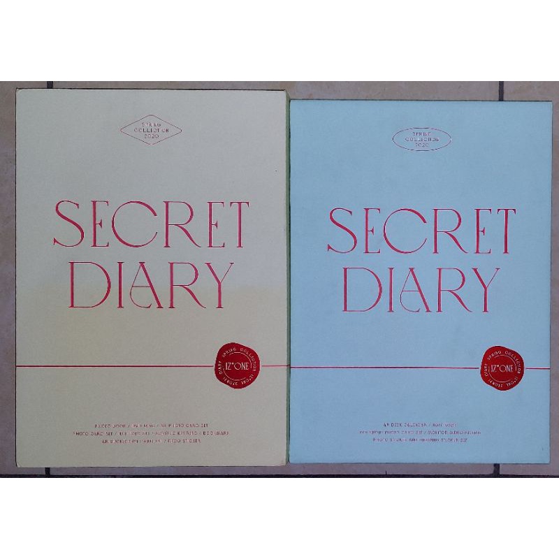Jual [READY STOCK] IZ*ONE IZONE SECRET DIARY SPRING COLLECTION 2020 ...