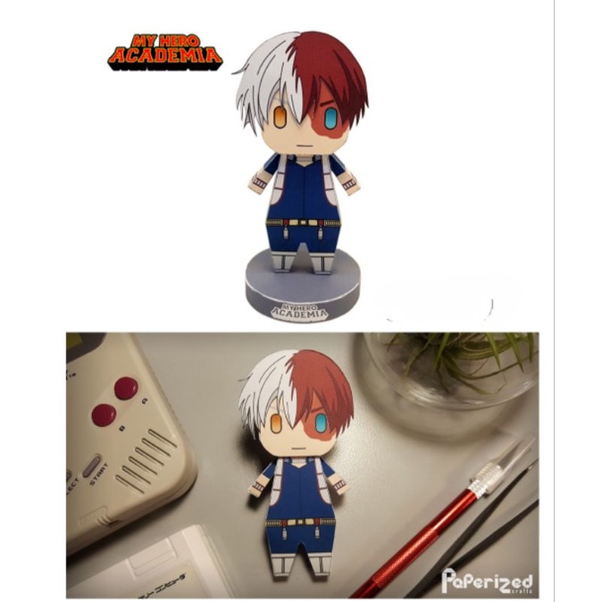 Jual DIY Papercraft My Hero Academia / Action Figure My Hero Academia ...