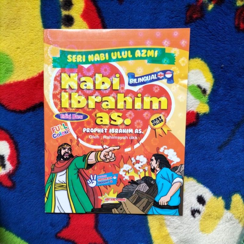 Jual Original Buku Seri Nabi Ulul Azmi Bilingual Nabi Ibrahim As Full