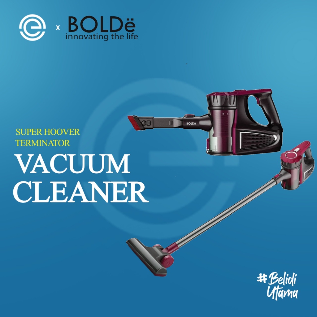 Jual BOLDE Super Hoover Vacuum Cleaner Terminator Shopee Indonesia